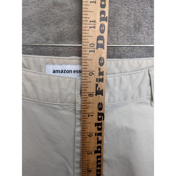 Womens Pants Size 4 Khaki Business Casual‎ Minimalist Academia Preppy Coastal - Picture 5 of 8